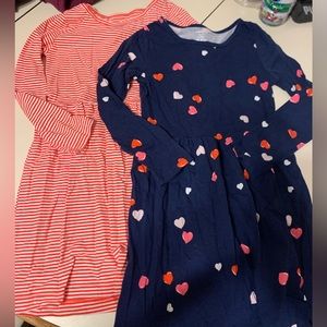 Girls swing dresses (set of 2)
